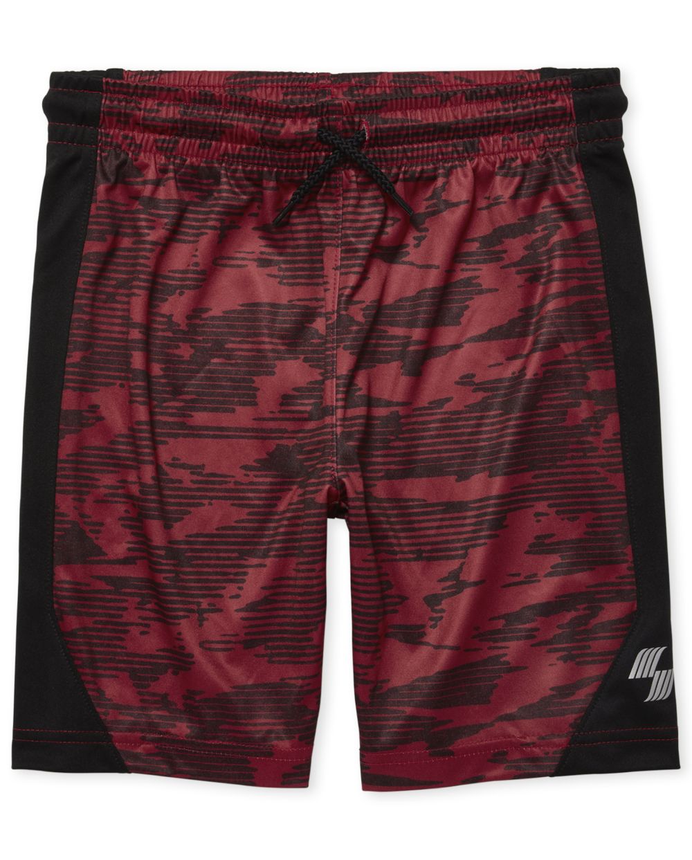 Boys Place Sport Camo Side Stripe Basketball Shorts