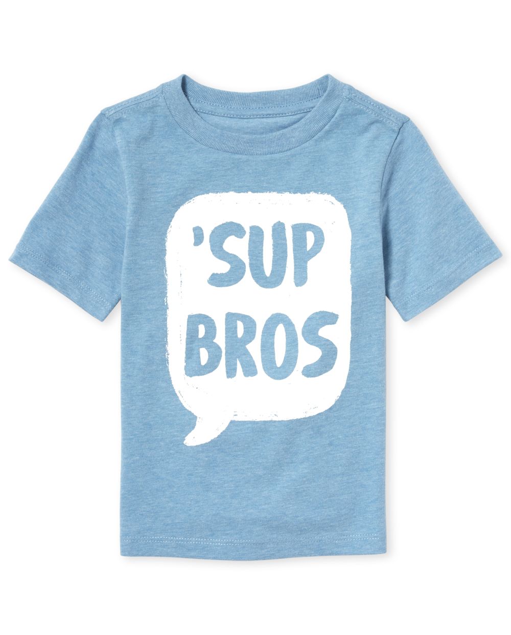 Baby And Toddler Boys Short Sleeve 'Sup Bros' Graphic Tee