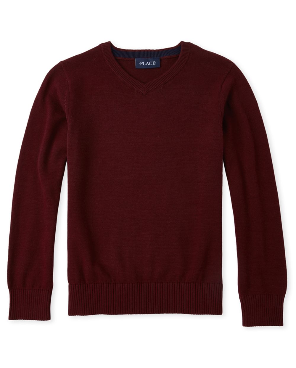 Boys Long Sleeve Cable Knit Mock Neck Sweater - A Royal Christmas