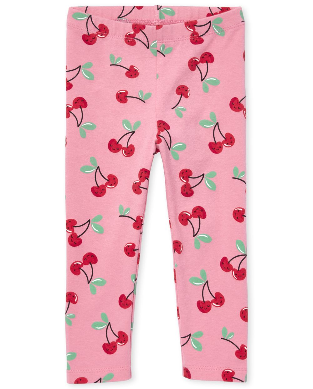 Toddler Girls Cherry Print Leggings