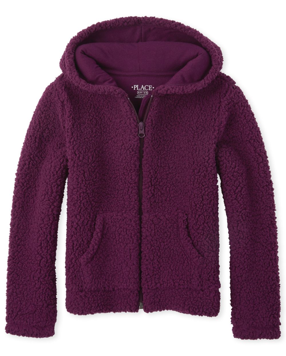 loft sherpa zip sweatshirt