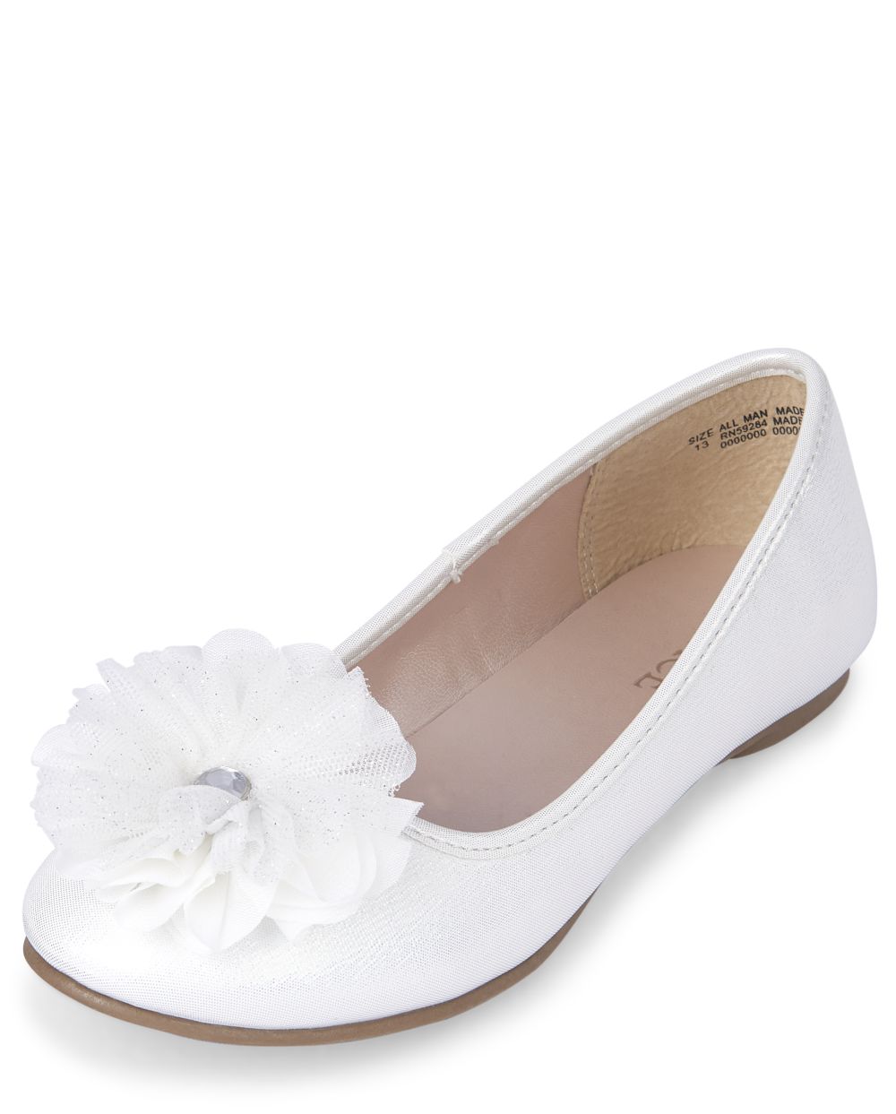 iridescent ballet flats