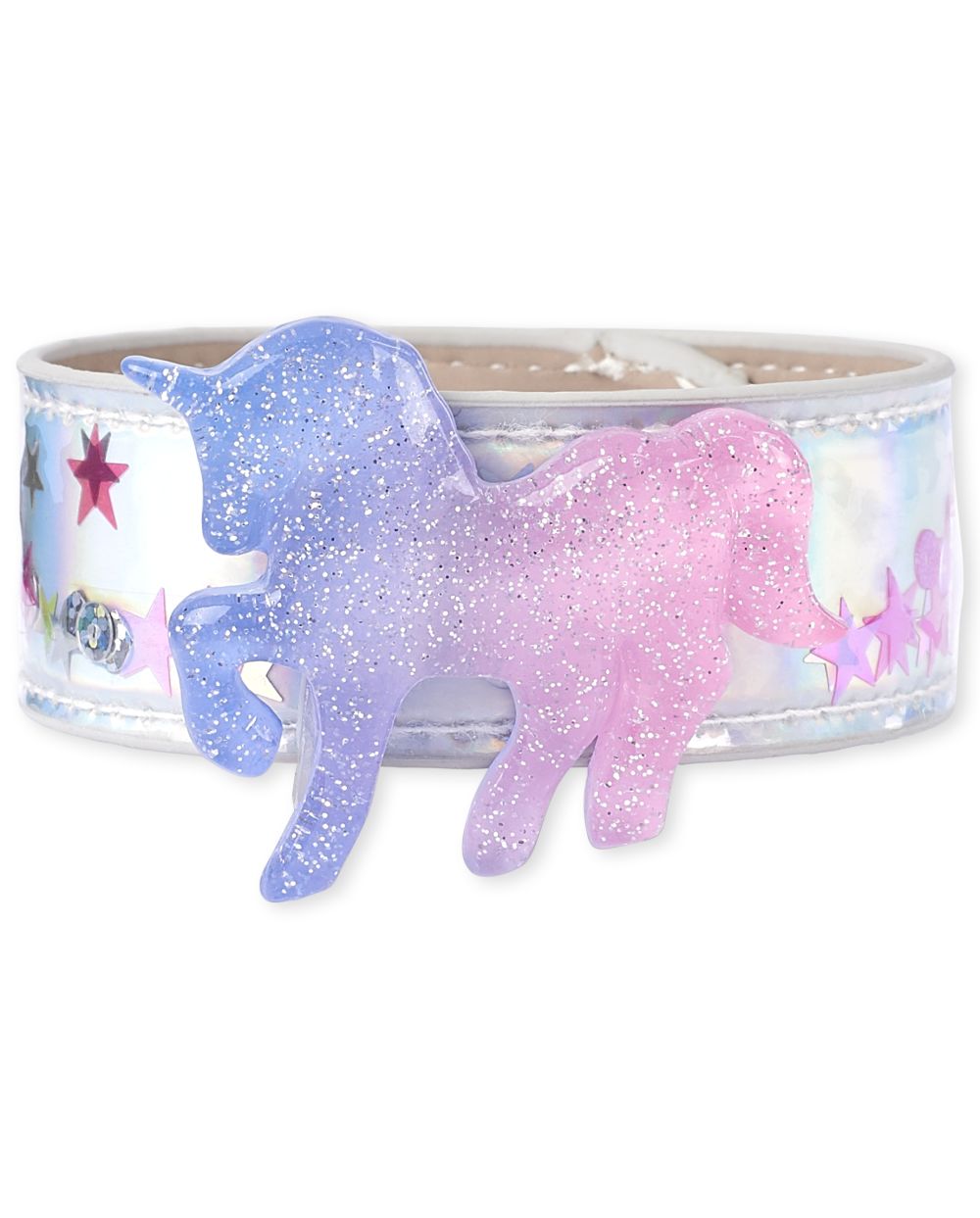 unicorn plush slap bracelet