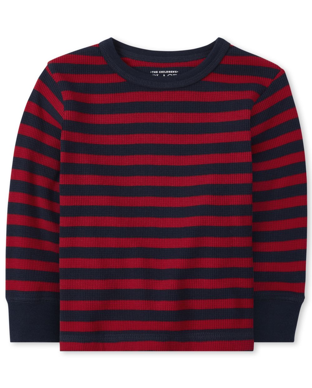 Baby And Toddler Boys Long Sleeve Striped Thermal Top