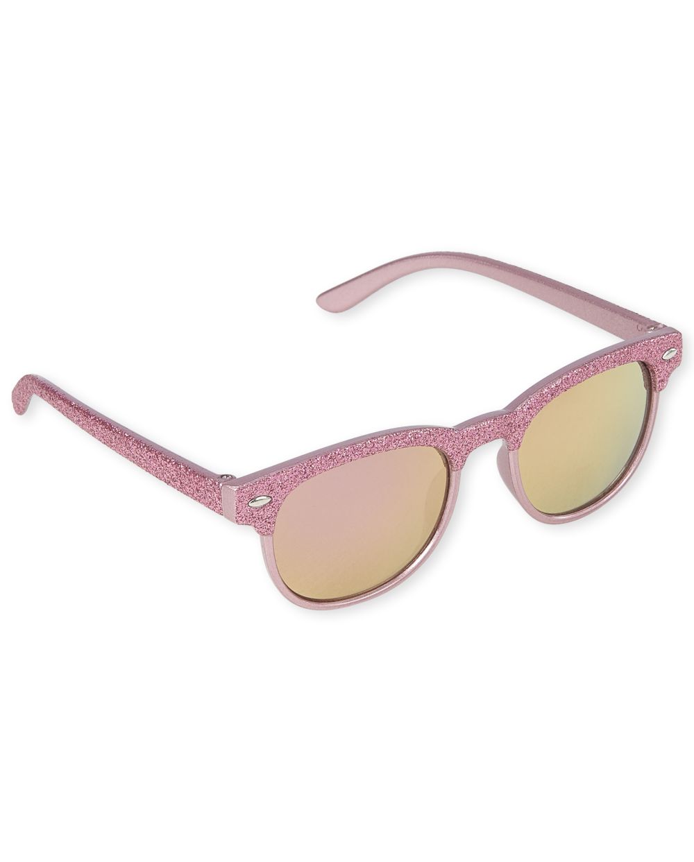 Toddler Girls Glitter Retro Sunglasses