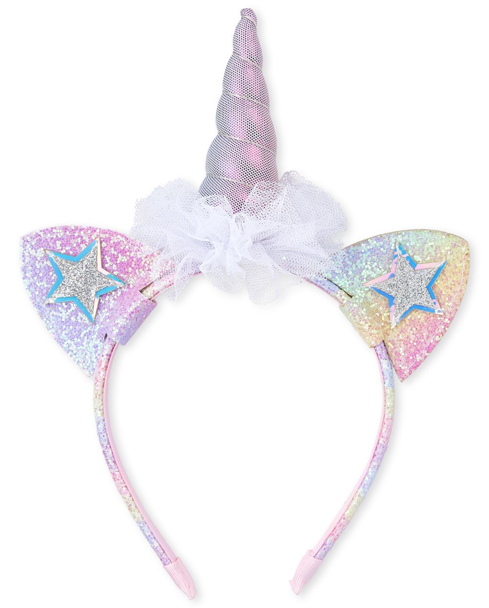 Toddler Girls Glitter Star Unicorn And Star Headband