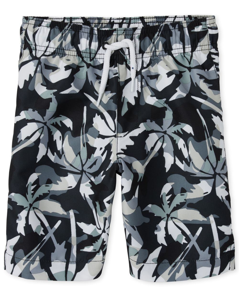 palm tree swim trunks