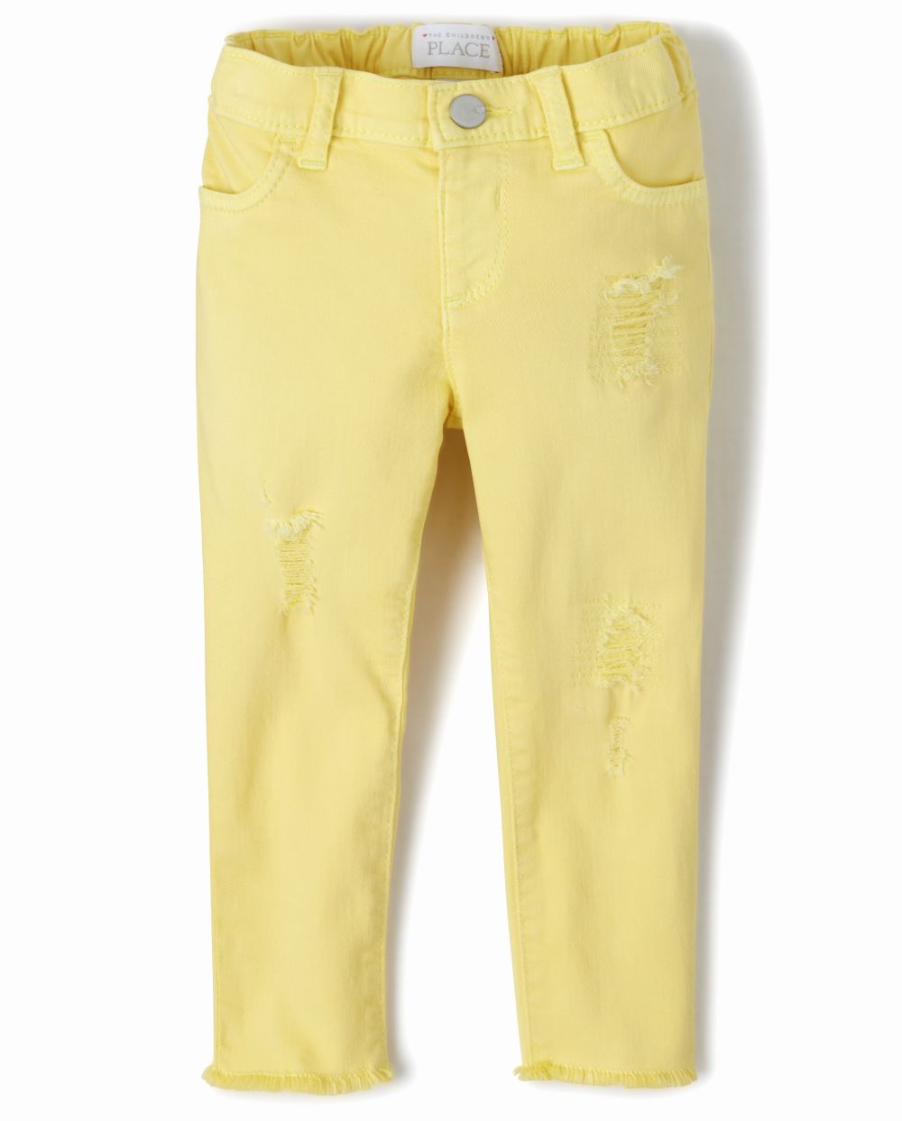 Baby And Toddler Girls Distressed Denim Skinny Jeans