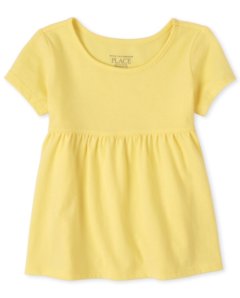 Baby And Toddler Girls Short Sleeve Tunic Top