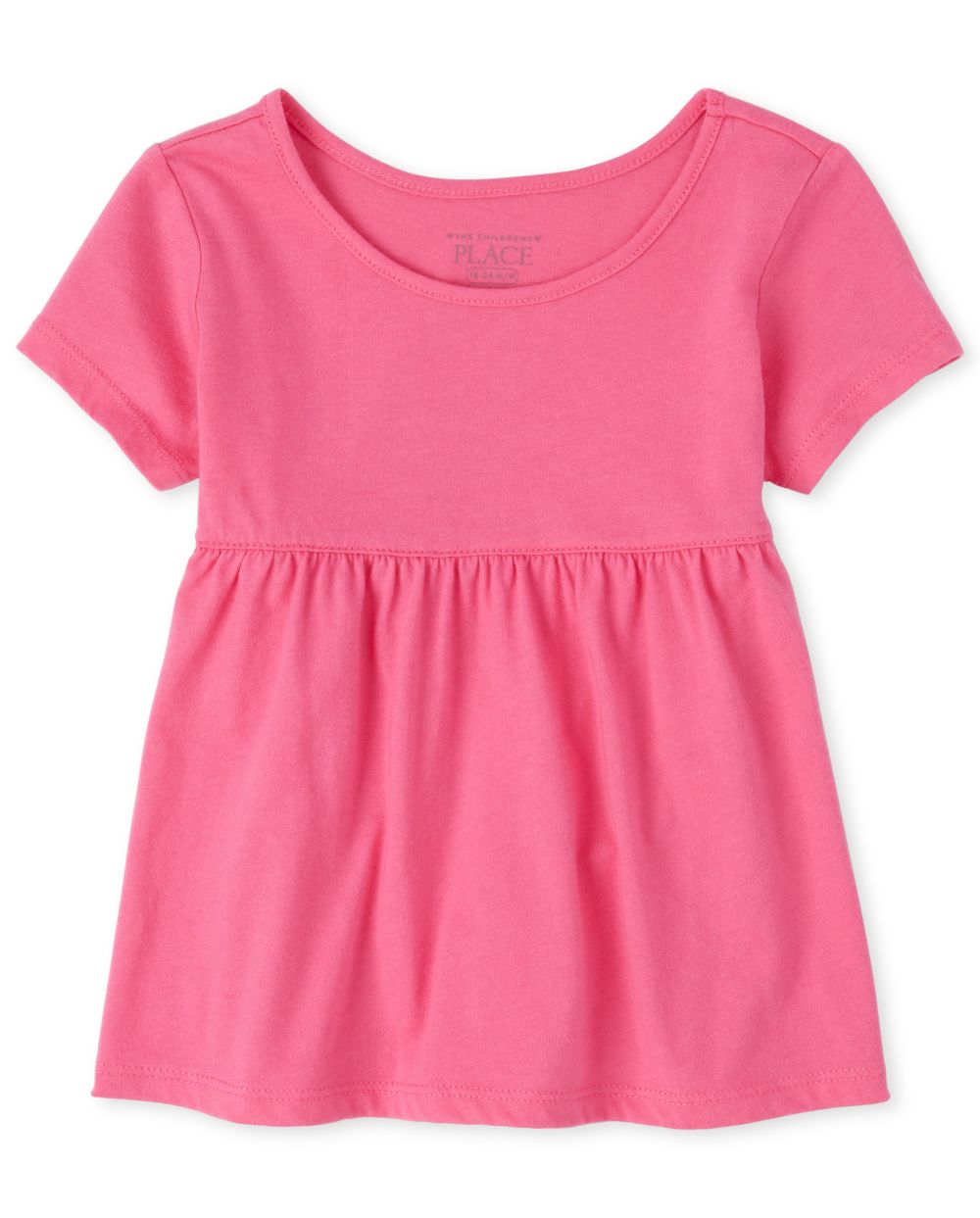 Baby And Toddler Girls Short Sleeve Tunic Top