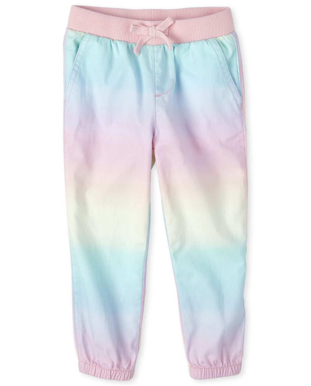 KIDS RELAXED BEACH PANT WITH POCKETS 4-10 RAINBOW ROADS