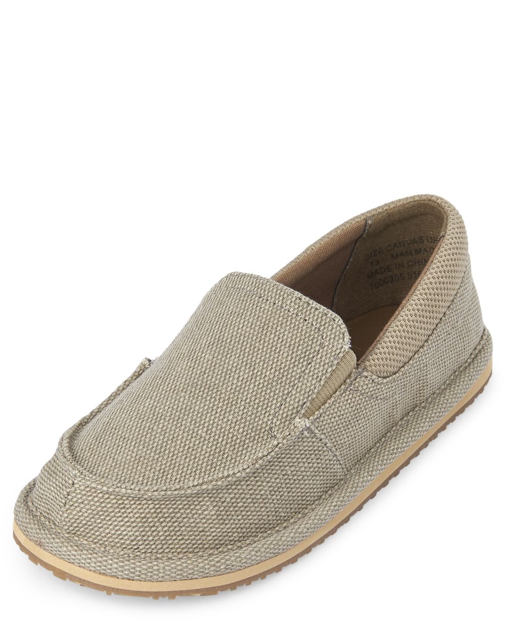Boys Easter Matching Canvas Slip On Loafers