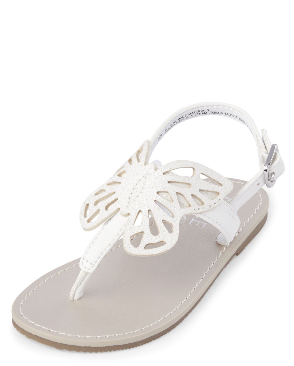 Toddler Girls Easter Butterfly Faux Leather Matching TStrap Sandals