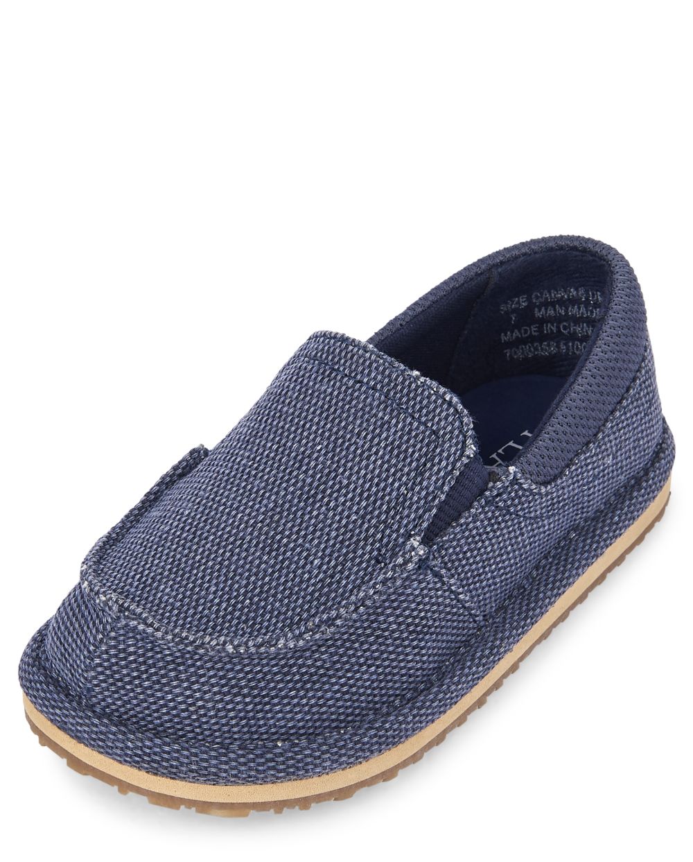 Toddler Boys Easter Matching Canvas Slip On Loafers