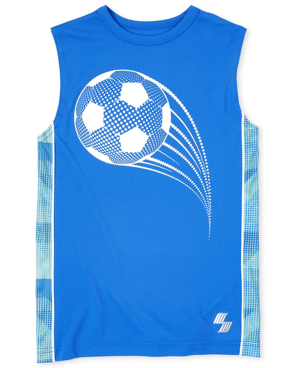 Boys PLACE Sport Sleeveless Graphic Side Stripe Performance Muscle Tank Top