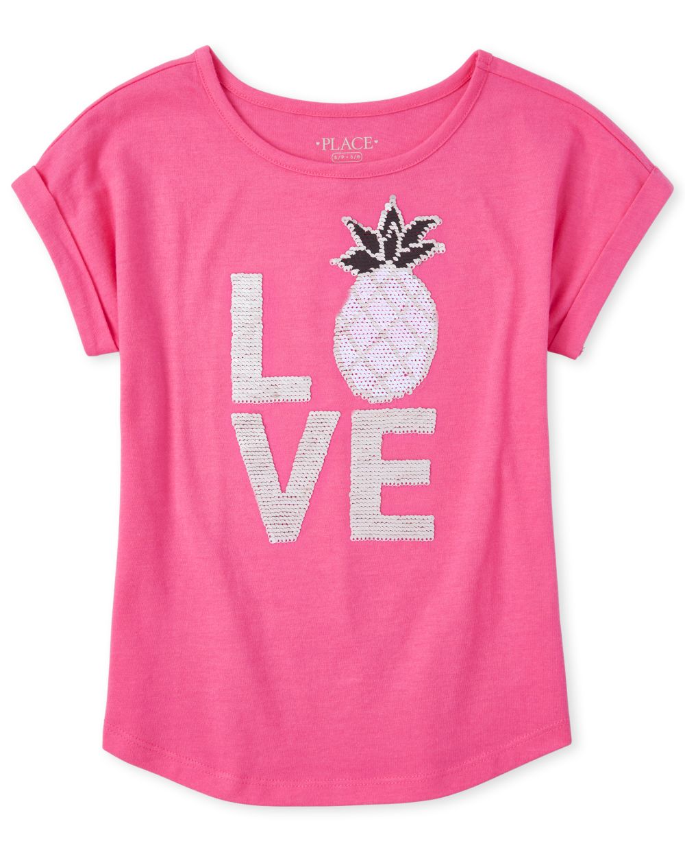 sequin pineapple shirt