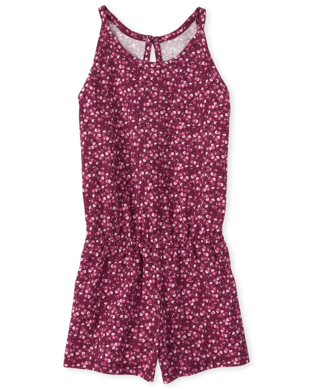 Girls L/S Knit Romper main image 1