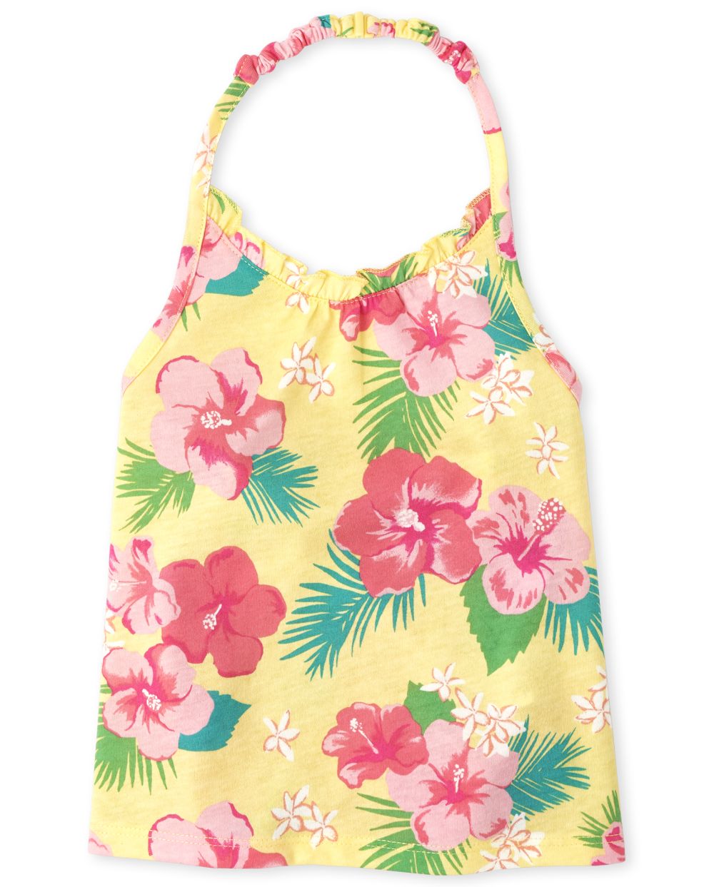 Baby And Toddler Girls Mix And Match Sleeveless Print Halter Top