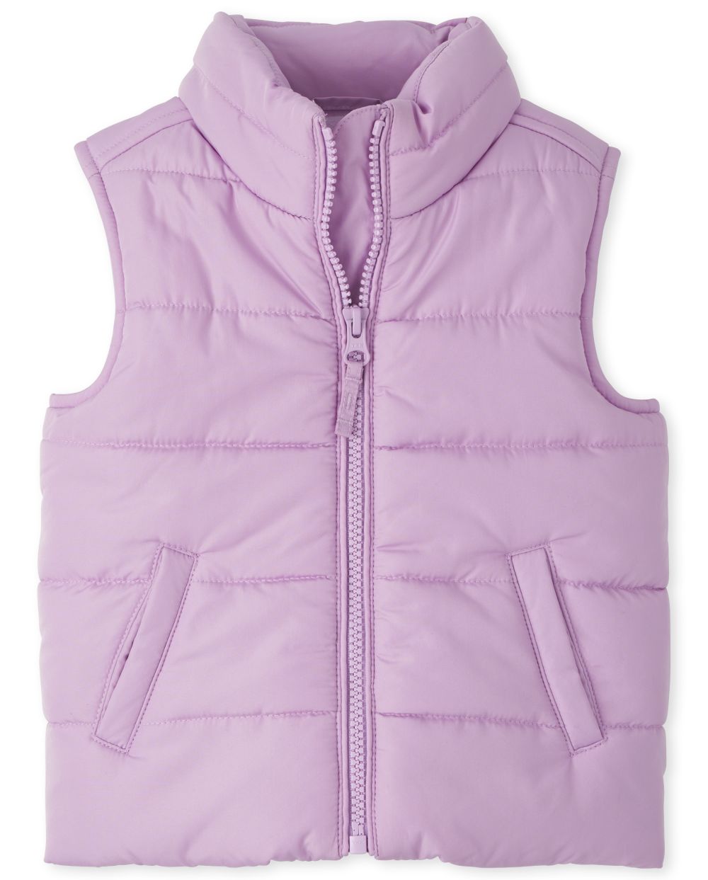 Toddler Girls Sleeveless Puffer Vest