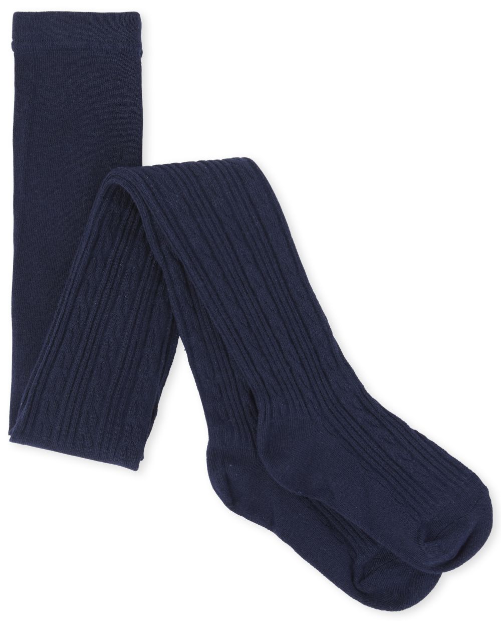 Girls Cable Knit Tights