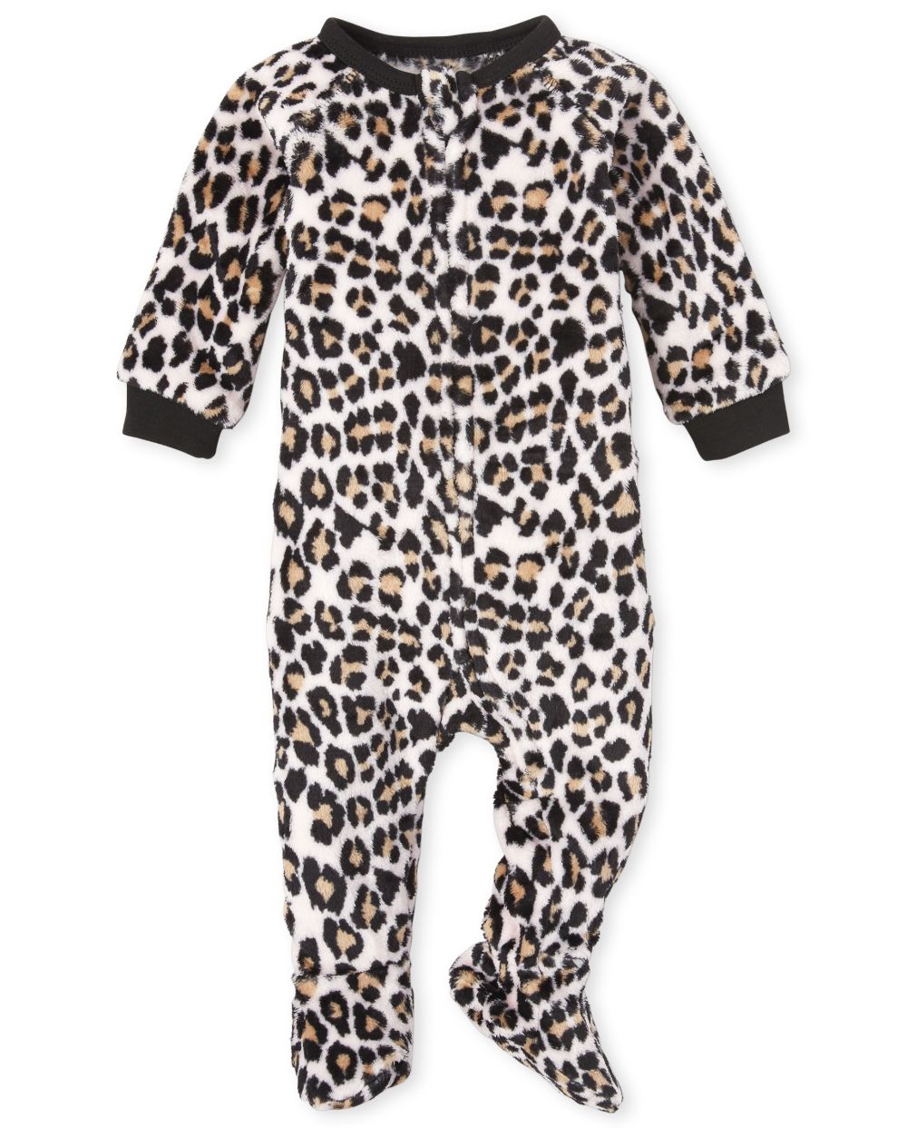 Baby And Toddler Girls Mommy And Me Long Sleeve Leopard Print Fleece ...