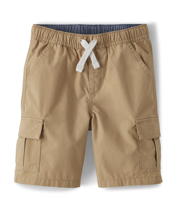 Boys Pull On Cargo Shorts - tumbleweed
