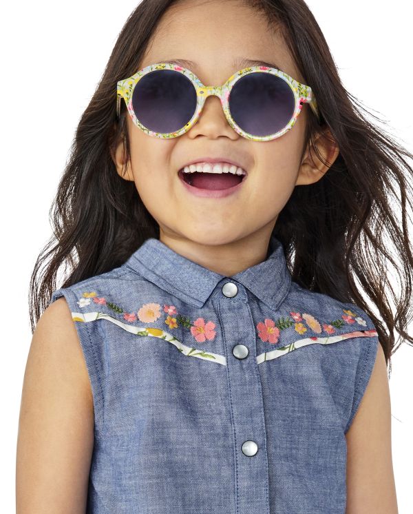 Girls Floral Sunglasses - Country Trail - multi clr