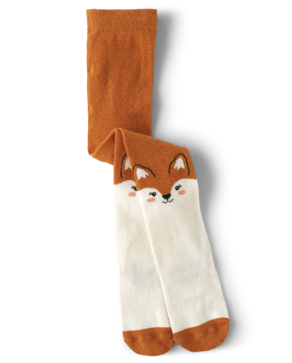 Girls Fox Tights - Friendly Fox - multi clr