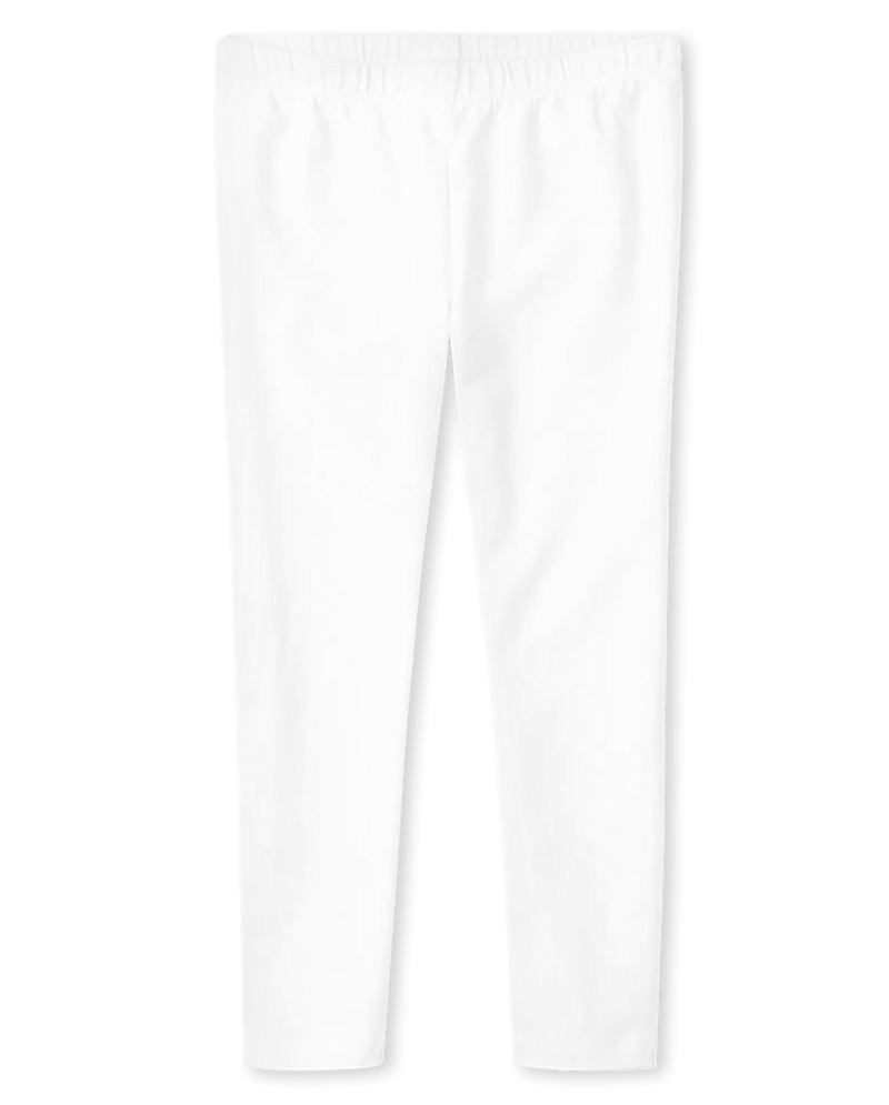 Girls Leggings - white
