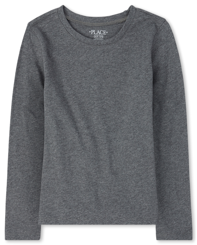 Girls Tee Shirt - gray