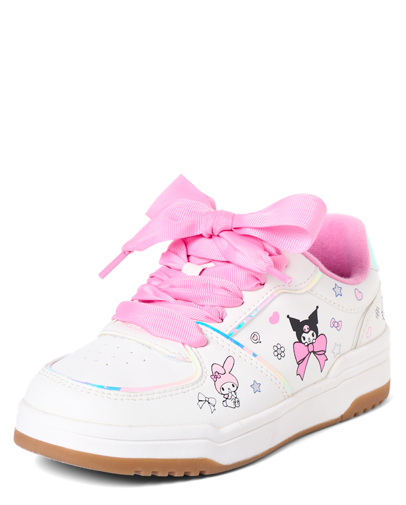 Girls Hello Kitty® And Friends Low Top Sneakers - white