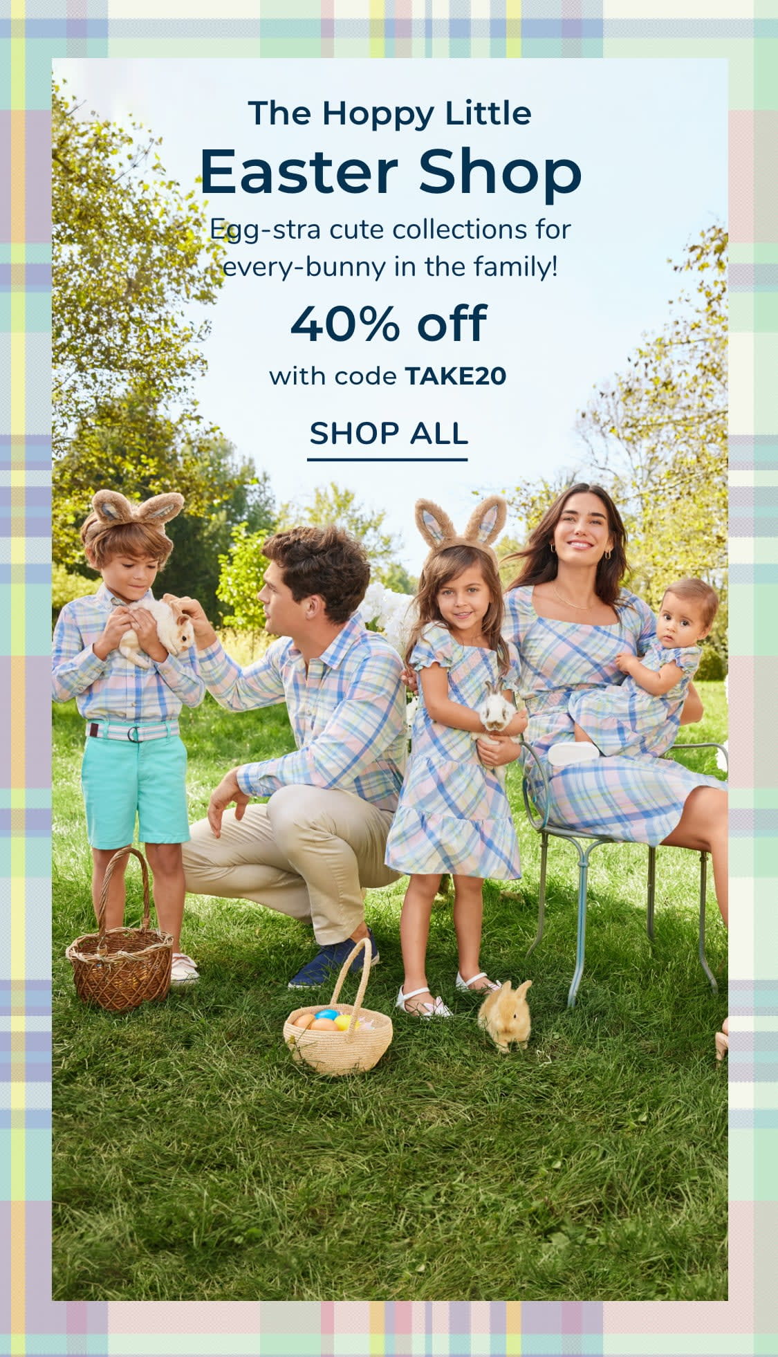The Hoppy Little Easter Shop | Egg-stra cute collections for every-bunny in the family! 40% off with code TAKE20