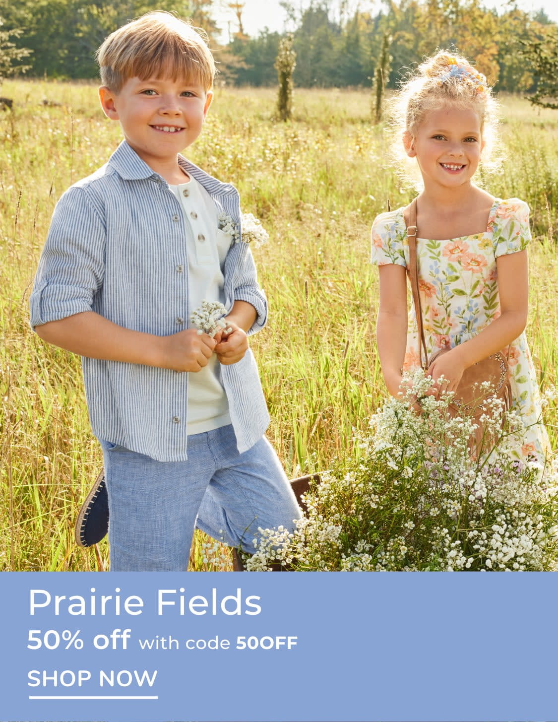 Prairie Fields 50% Off with code 50OFF