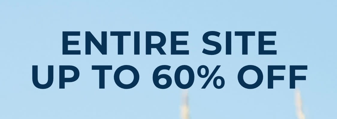 entire site up to 60% off