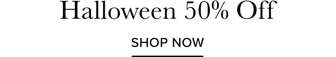 Halloween 50% Off