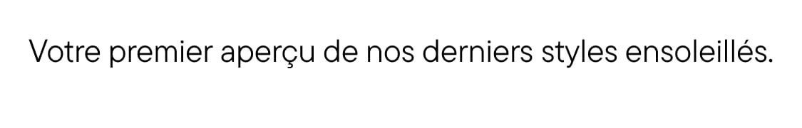 L'image affiche le texte « Regardez notre dernier soleil » dans un design simple en noir et blanc.