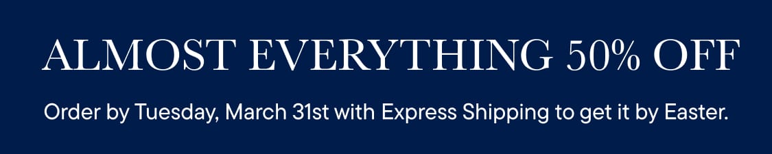 The image displays the text "Order by Tues" against a dark blue background.