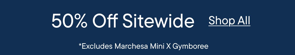 50% Off Sitewide 