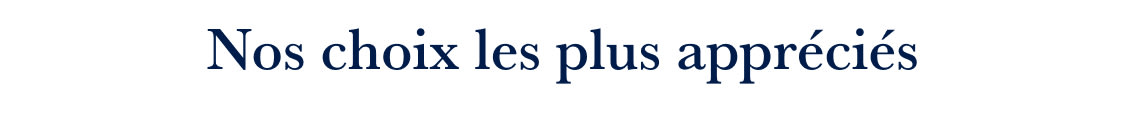 Nos coups de cœur