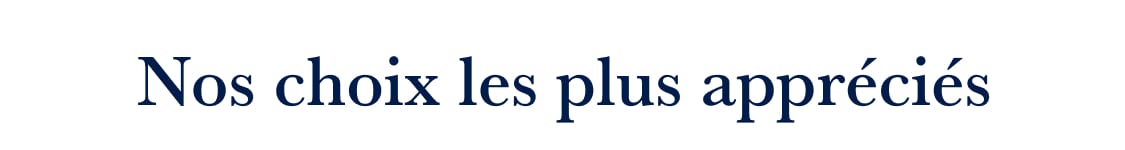 Nos coups de cœur