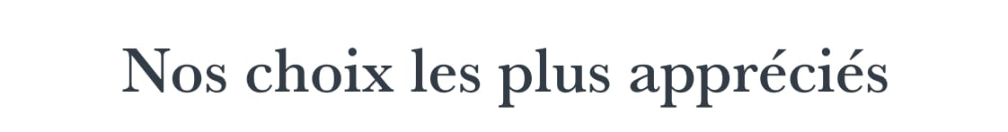 Nos coups de cœur