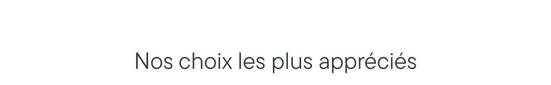 Nos coups de cœur