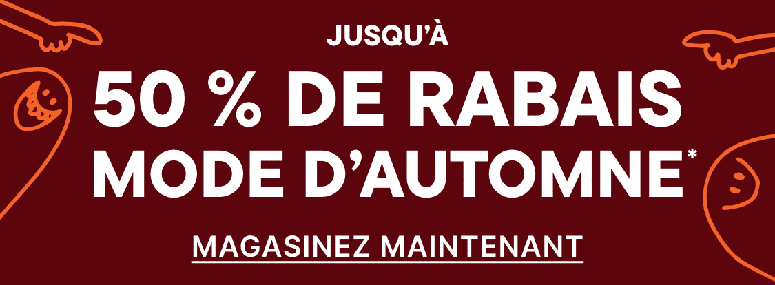 L'image affiche le mot « FALL » en grandes lettres blanches sur un fond bordeaux foncé, avec le texte « ACHETEZ MAINTENANT » positionné en dessous dans une police plus petite.