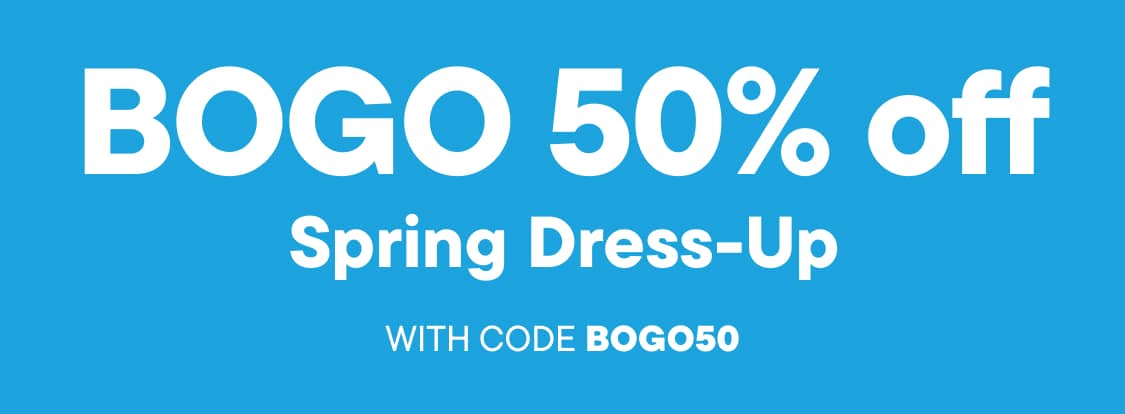 The image displays the text "Get One 50% up" against a bright blue background.