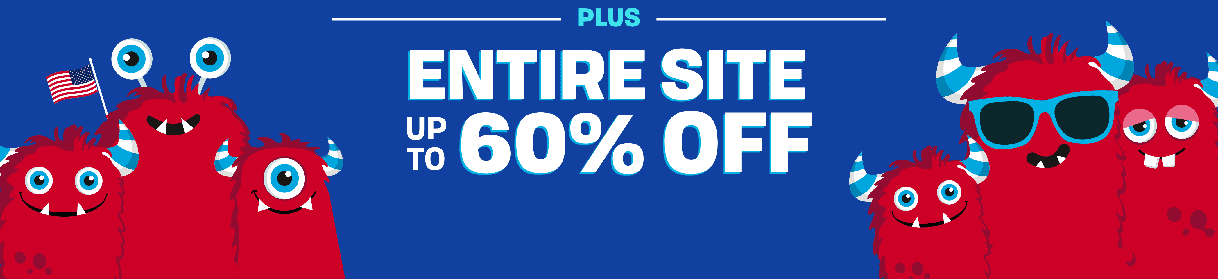 Entire Site up to 60% Off