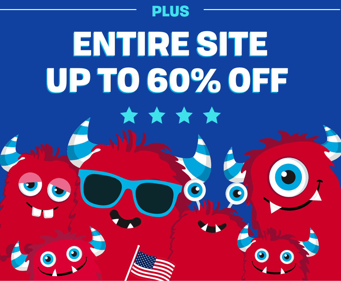 Entire Site up to 60% Off
