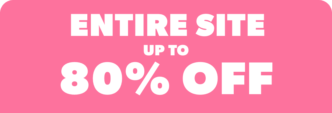 Entire Site up to 80% off
