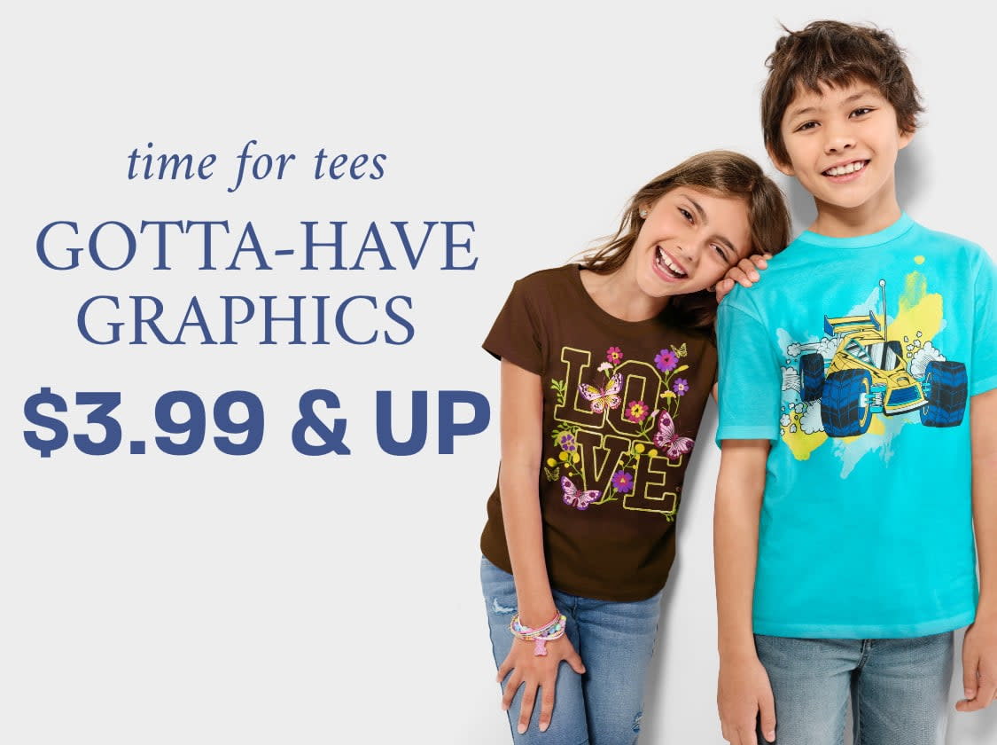 time for tees | GOTTA-HAVE GRAPHICS