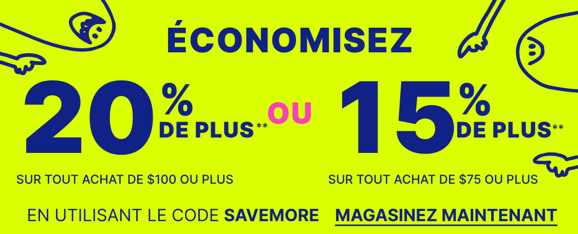 ÉCONOMISEZ PLUS