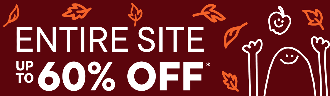 The image displays the text "BITE UP TO 50%" against a deep red background.